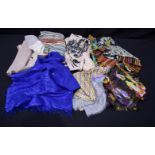 A collection of quality ladies Shawls/Pashmina some silk, Dosa,Amet & Ladoue etc (6).