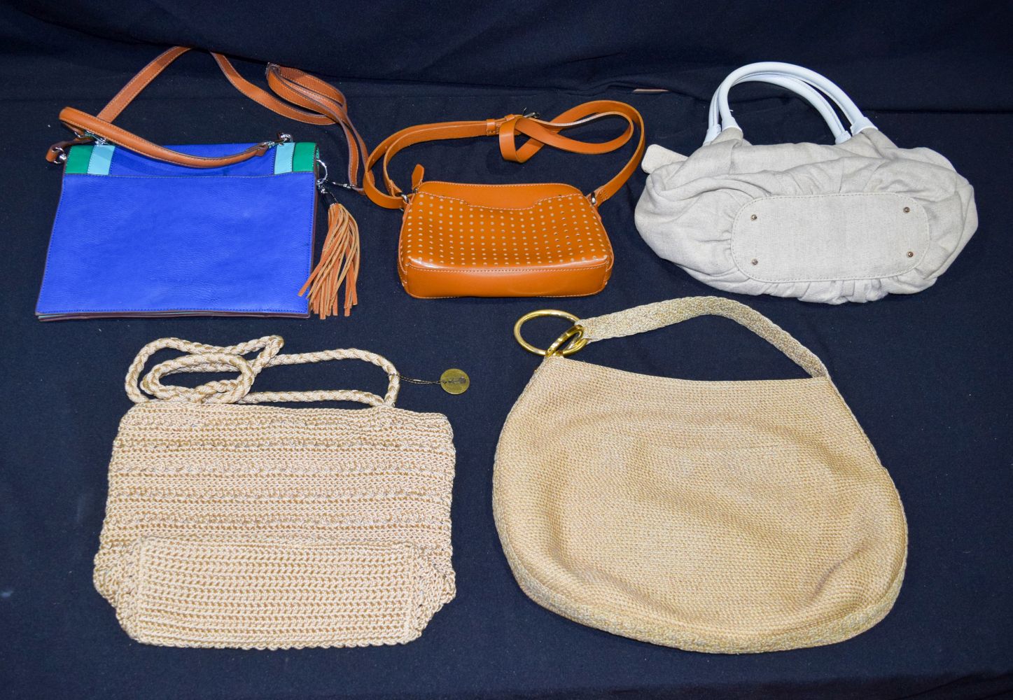 A collection of handbags including a Melie Bianco Vegan leather bag, Kate spade etc (5) - Image 2 of 2