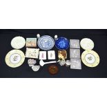 A collection of English and continental ceramic items Qty.