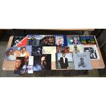 A collection of Eric Clapton LP's including movie scores and a boxed set