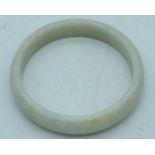 A jade bracelet 9cm.