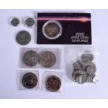 A SILVER PROOF COIN etc. (qty)
