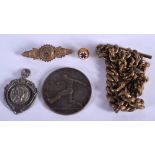 A VINTAGE MEDAL etc. (3)