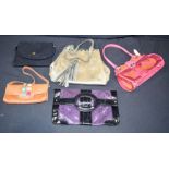 Collection of handbags including Kate Landrey, M. Andonia, Coblentz etc (5).