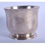 A GEORGE II LONDON SILVER BOWL. 163 grams. 7 cm x 9 cm.