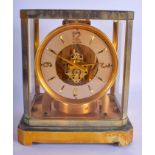 A JAEGER LE COULTRE BRASS ATMOS CLOCK. 23 cm x 16 cm.