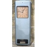 A German Electric T N Industrial master clock 90cm.
