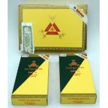 Montecristo Boxes No 4 Cuban cigars together with two Montecristo Eagle Tubos sealed (31))