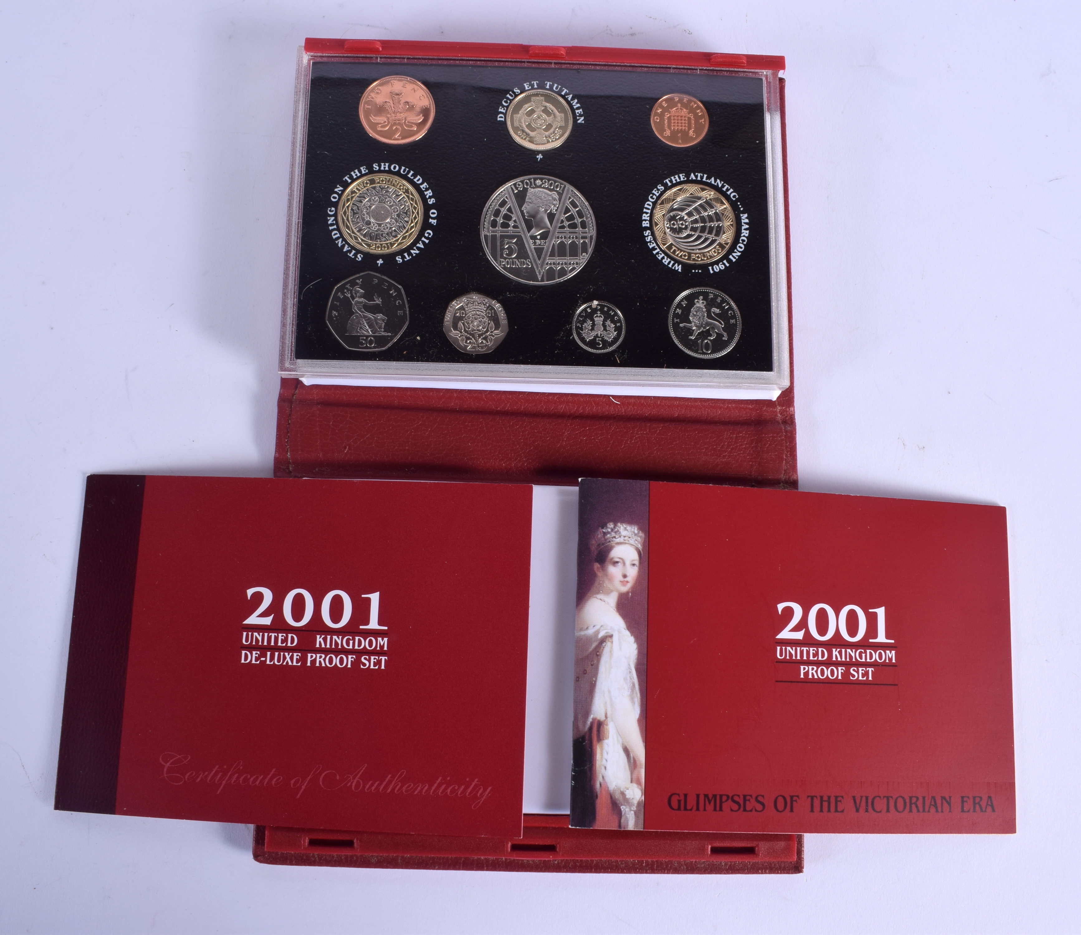 A ROYAL MINT PROOF COIN SET.