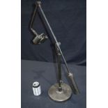 A vintage Visual Comfort and Co swing arm lamp 75cm.