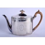 A GEORGE III SILVER TEAPOT. London 1798. 443 grams. 17 cm x 26 cm.