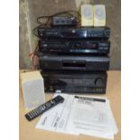 Group of electrical items Pioneer, Denon , Panasonic DVD, Blue Ray etc