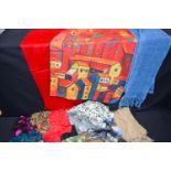 A collection of quality scarves, and shawls Malabar Grove, Ermenegildo etc (31).