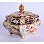 Royal Crown Derby imari pattern 2451 vase date code 1916. 8cm high