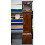 AN EARLY 19TH CENTURY ENGLISH REGULATOR LONGCASE CLOCK by William Deal of London. 192 cm x 40 cm, di