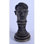 A CONTEMPORARY CONTINENTAL ADOLF HITLER DESK SEAL. 7 cm high.