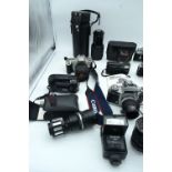 Collection Camera equipment Canon, Zorki etc (Qty).