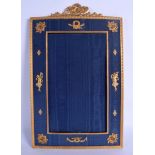 A LARGE EARLY 20TH CENTURY FRENCH NEO CLASSICAL GILT METAL FRAME. 42 cm x 24 cm.
