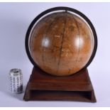 AN AMERICAN RAND MCNALLY TERRESTRIAL 12 INCH ART GLOBE. 42 cm x 24 cm overall.