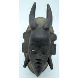 AFRICAN TRIBAL SENUFO KPELIE, IVORY COAST. 38 cm x 16cm