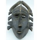 AFRICAN TRIBAL SENUFO KPELIE, IVORY COAST. 40cm x 25cm