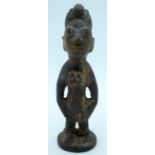 AFRICAN TRIBAL YORUBA IBEJI, NIGERIA. 28 cm x 8cm