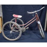 A Raleigh Winkie Sunbeam childs trike 70 x 110 cm