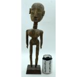 TRIBAL AFRICAN ART GHANIAN TRIBAL FIGURE. 45cm x 11.5cm