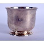 A GEORGE II LONDON SILVER BOWL. 163 grams. 7 cm x 9 cm.