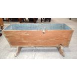 An antique wooden cradle 41 x 93 x 36cm .