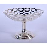 AN ART DECO SILVER SWEETMEAT DISH. Birmingham 1938. 53 grams. 10 cm x 7 cm.