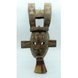 TRIBAL AFRICAN ART MARKA-DAFING MASK. Burkina Faso. 58cm x 29cm