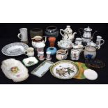 A collection of ceramic items Spode, Nippon etc. Qty.
