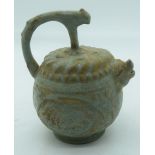 A Chinese Celadon water dropper 19cm.