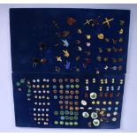 ASSORTED ENAMEL BUTTONS etc. (qty)