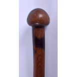 AN AFRICAN KENYAN NAIROBI HARDWOOD KNOBKERRIE. 80 cm long.