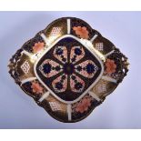 Royal Crown Derby acorn handled dish painted with pattern 1128 date code 1926. 25.5cm long