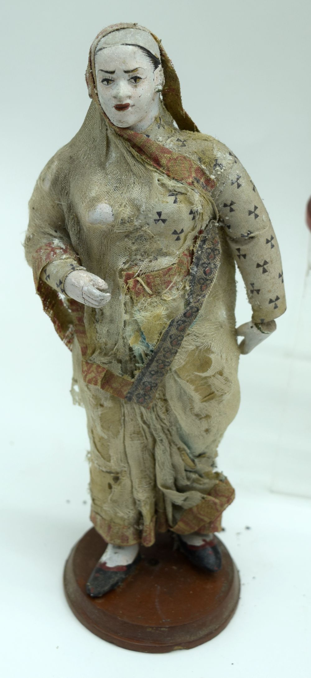 A collection of Indian Terracotta and plaster company figures. 22cm (6). - Image 2 of 8