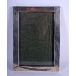 AN ART DECO SILVER PHOTOGRAPH FRAME. Birmingham 1917. 28 cm x 20 cm.