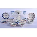 A GROUP OF MAINLY 18TH CENTURY CHINESE EXPORT PORCELAIN WARES Qianlong. (qty)