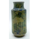 A FINE ARTS AND CRAFTS PILKINGTONS ROYAL LANCASTRIAN VASE decorated by Richard Joyce, painted with f
