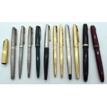 A COLLECTION OF PARKER PENS in various forms and sizes. (qty)