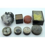 A collection of Geological samples 9cm (8).