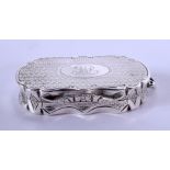 A VICTORIAN SILVER VINAIGRETTE Birmingham 1874. 28 grams. 6 cm x 3 cm.