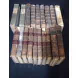 Collection of books including The Roman History by Crevier 1768,The History of England by David Hume