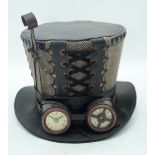 A Steam Punk top hat 19cm.