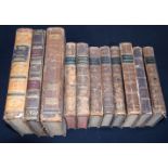 Collection of Books including The Poetical works of Milton printed 1808,works of Alexander Pope 1751