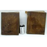 Two 19th Century Volumes of The Holy Bible by the Rev. Mathew Henry published by George Virtue 28 x