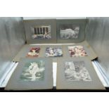 A set of Russian nude prints 17 x 26cm (6)