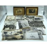 Collection of black and white vintage photographs Royal navy, Chinese subjects Qty.